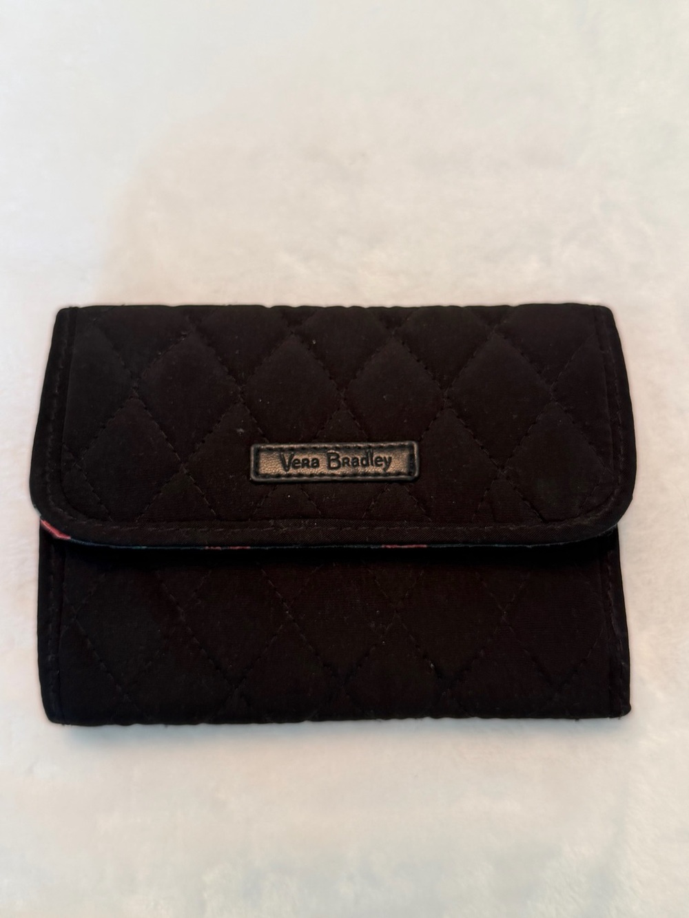 Vera Bradley Black Quilted Wallet
